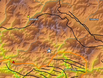 Hakkari'de 5,4 şiddetinde deprem oldu
