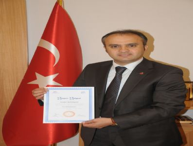 İnegöl Belediyesi`ne En İyi Stratejik Plan Ödülü