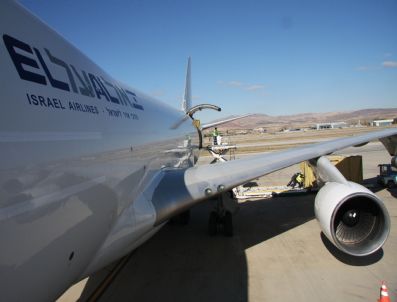 İsrail Yardım Uçağı Ankara`da