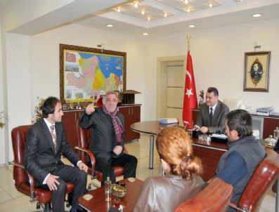 ASLAN KARANFIL - Levent İnanır`dan Aslan Karanfil`e Ziyaret