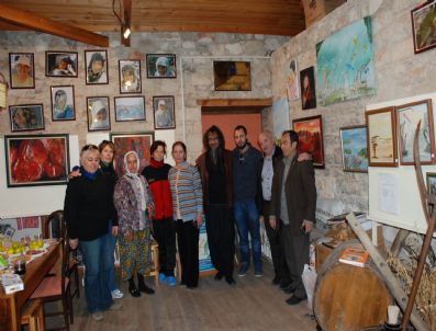 ANADOLU HAYAT EMEKLILIK - Magnesia Resim Grubunun Sergisi Akköy’de Açıldı