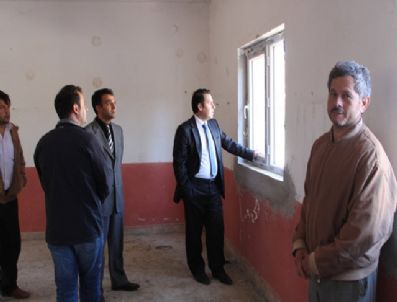 SELAMI KAPANKAYA - Anaokulu Yapımına Kaymakam Denetimi