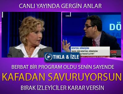 ENVER AYSEVER - Canlı yayında hararetli anlar