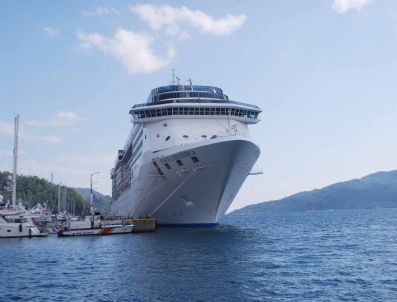 SANTORINI - Dev Yolcu Gemisi ‘costa Atlantica’ Marmaris’te