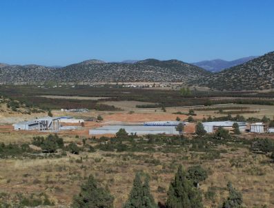 Korkuteli`de Arıtma Tesisi İnşaatı