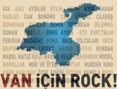 DÜZAĞAÇ - 'Van İçin Rock' biletleri bir günde rekor kırdı