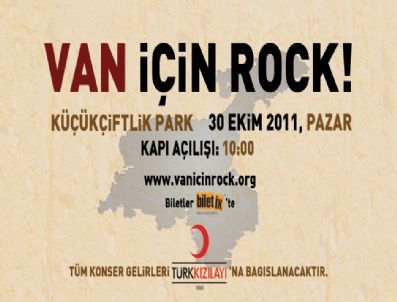 Depremzedeler İçin Rock Konseri Düzenlenecek