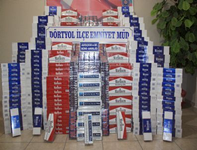 Dörtyol’da Kaçak Sigara Operasyonu