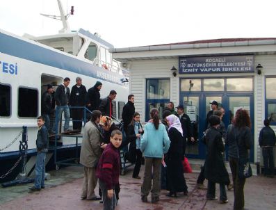 YARıMCA - Kocaeli`de Deniz Ulaşımında Kış Tarifesine Geçiliyor