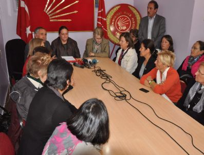 MELDA ONUR - Chp`nin Kadın Milletvekilleri Hes`e Tepki İçin Erzurum`da