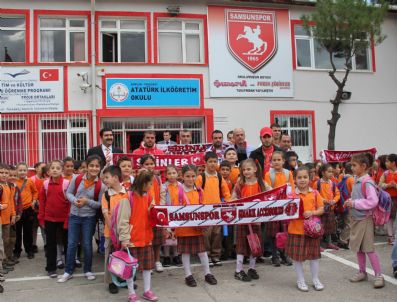 Samsunsporlu Şirinler`den Örnek Çalışma