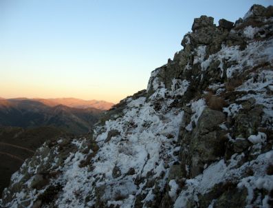 Zigana`nın Dorukları Mevsimin İlk Karına “merhaba” Dedi