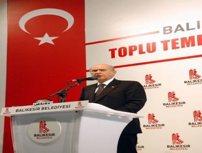 İSMAIL OK - Mhp Lideri Bahçeli`nin Balıkesir Ziyareti