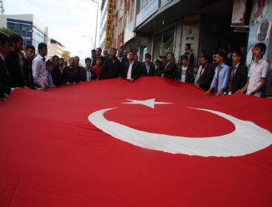 Bingöl`de Terör Protestosu