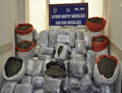 Kayseri`de Esrar Operasyonu