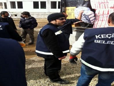 Keçiören Belediyesi`nin Yardımları Erciş`e Ulaştı