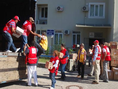 Marmaris Kızılay’dan Van’a Yardım