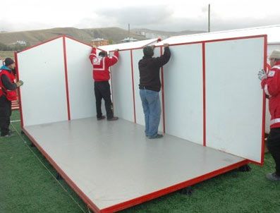 Mevlana Evleri kurulmaya başlandı