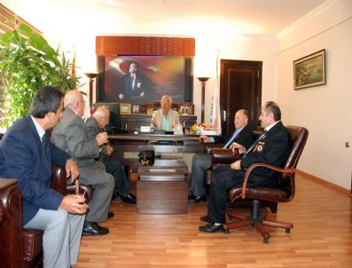 İBRAHIM ÇETIN - Muharip Gazilerden Posbıyık’a Ziyaret