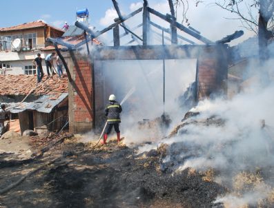 Samanlık Yangını Korkuttu