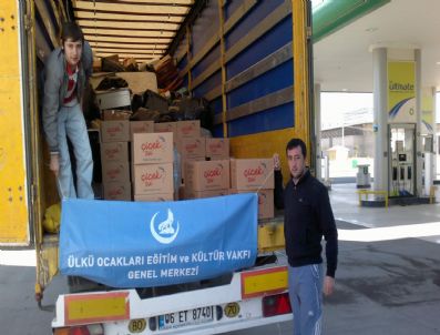 Sivas Ülkü Ocağı`ndan Van`a Yardım