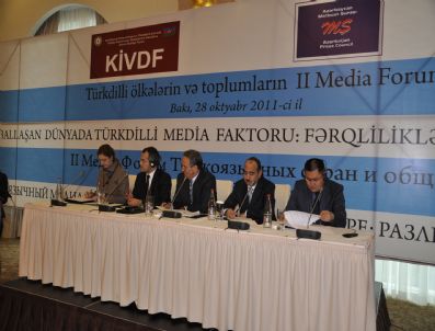 EFLATUN - Türk Dili Konuşan Ülkeler ve Topluluklar 2. Medya Forumu Bakü`de Yapıldı