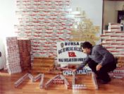 Bursa`da Kaçak Sigara Operasyonu