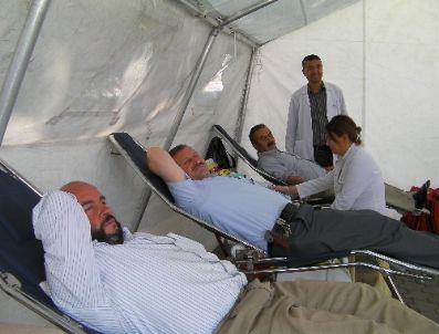 BEKIR ÇELIK - Erbaa Müftülüğü Çalışanları Kızılay’a Kan Bağışında Bulundu