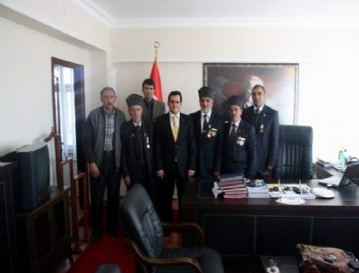 Muharip Gazilerden Selim Kaymakamına Ziyaret