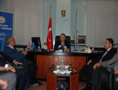 GAZIANTEP TICARET BORSASı - Vali Erdal Ata, Gtb`yi Ziyaret Etti