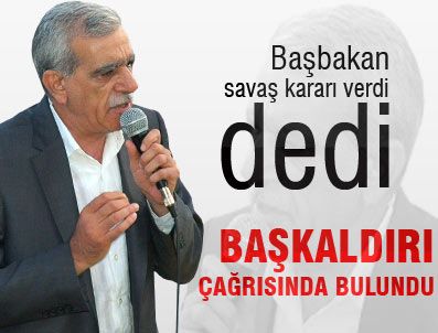 ALTAN TAN - Ahmer Türk 'başkaldırı' çağrısında bulundu