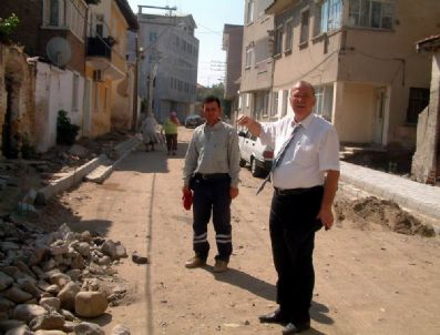 FIKRET AKOVA - Burhaniye’de Yol Seferberliği