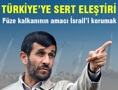 HAMANEY - Füze kalkanının amacı İsrail'i korumak