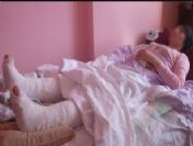 Koca dayağından kaçarken 5'inci kattan düştü