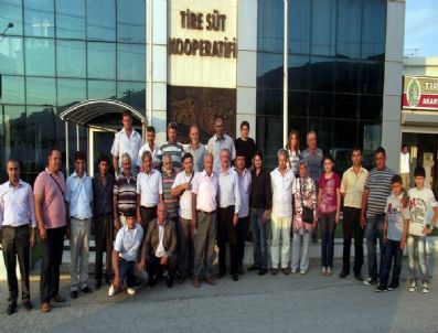 Köyceğizli Üreticiler Tire Süt Kooperatifi`ni Ziyaret Ettiler