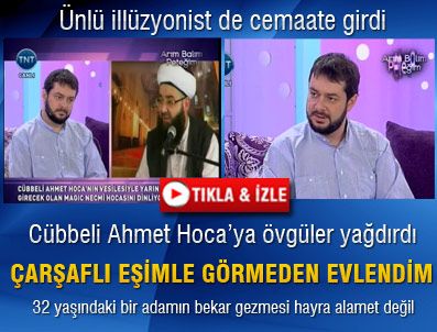 CÜBBELİ AHMET HOCA - 'Alim olduğu için Cübbeli Ahmet Hoca'nın elini öpmek istedim'