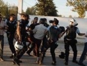 Terörist cenazesinde olaylar çıktı