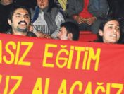 Parasız eğitim isteyen öğrenciler serbest