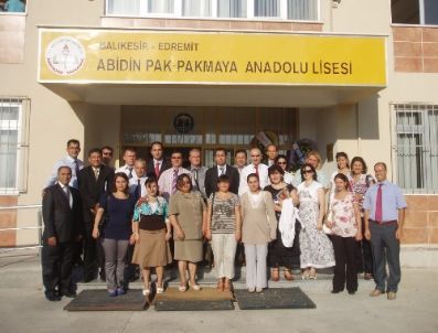 Edremit Abidin Pak-pakmaya Anadolu Lisesi Ab`den Hibe Kazandı