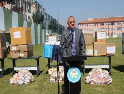 TUNÇBILEK - Manisa Belediyesi`nden Amatör Kulüplere Malzeme Desteği