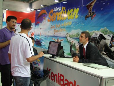 BÜYÜKADA - Serdivan Belediyesi Cebit Fuar`ında