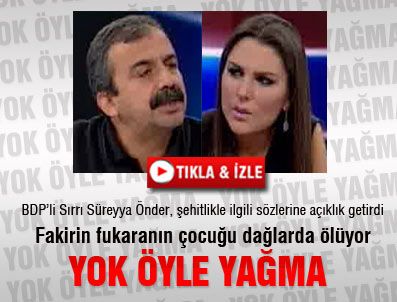 ECE ÜNER - Sırrı Süreyya şehitlik tepkilerine canlı yayında cevap verdi