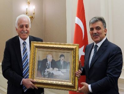 MUSTAFA KAMALAK - Sp Genel Başkanı Kamalak`tan Cumhurbaşkanı Gül`e Ziyaret