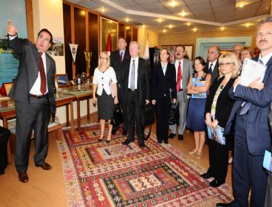 MARC PİERİNİ - Ab Delegasyonu`ndan Başkan Özcan`a Ziyaret