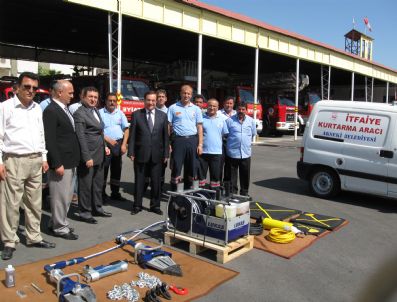 TURAN EREN - Aksu Belediyesi`ne Ekipman Tahsisi