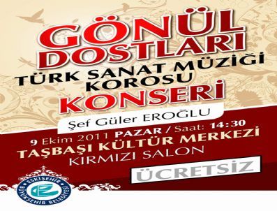 Eskişehir Büyükşehir Belediyesinden Türk Sanat Müziği Konseri