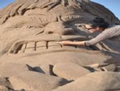 Yağmurun Vurduğu Kum Heykeller Restore Edildi