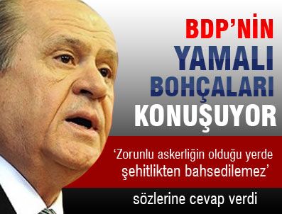 AKŞAM GAZETESI - Bahçeli'den BDP'ye yaylım ateşi