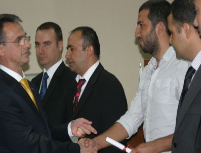 RECEP GÜVEN - `önemli Tesisleri Koruma Kursu`nu Bitirenlere Sertifikaları Verildi
