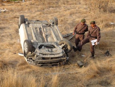 Yozgat'ta Otomobil Tarlaya Uçtu: 1 Ölü, 4 Yaralı